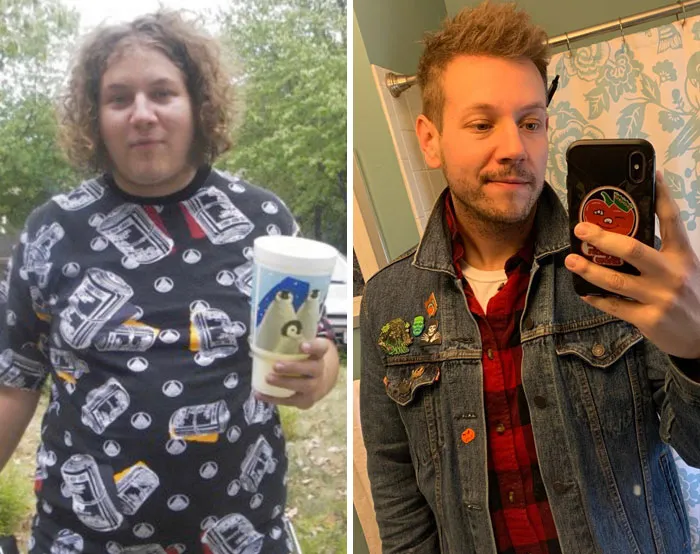 Me, Early 20’s Looking Troll Man To More Normal Looking Dude In His 30’s
