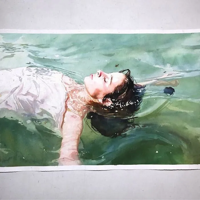 Brazilian Artist Paints Water Because He Thinks It's His Weakness, And It's Becoming His Strength (27 Pics)