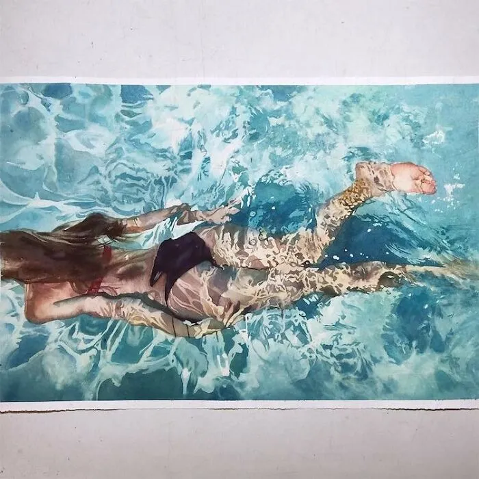 Brazilian Artist Paints Water Because He Thinks It's His Weakness, And It's Becoming His Strength (27 Pics)