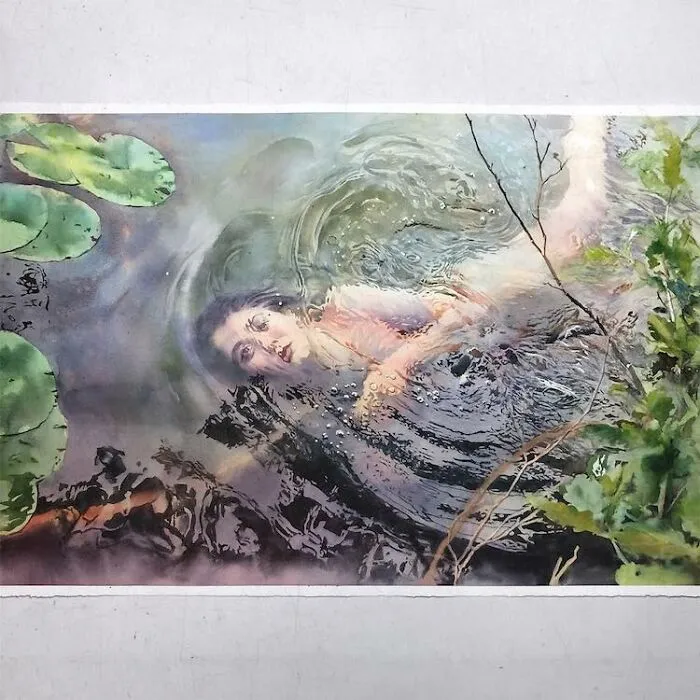 Brazilian Artist Paints Water Because He Thinks It's His Weakness, And It's Becoming His Strength (27 Pics)
