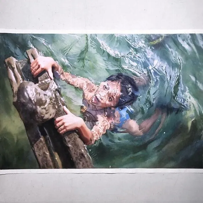 Brazilian Artist Paints Water Because He Thinks It's His Weakness, And It's Becoming His Strength (27 Pics)