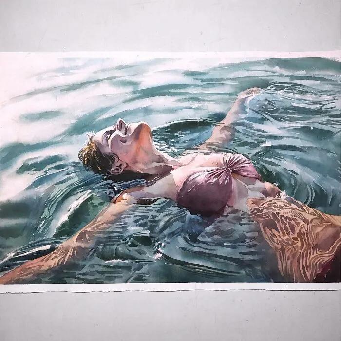 Brazilian Artist Paints Water Because He Thinks It's His Weakness, And It's Becoming His Strength (27 Pics)