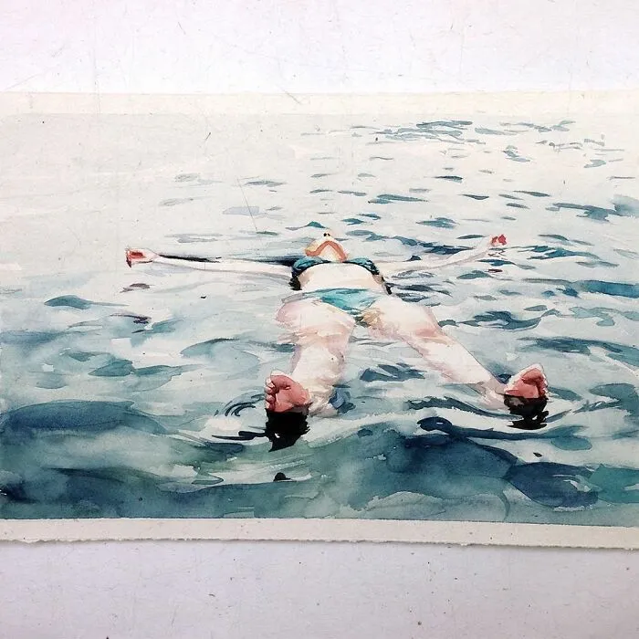 Brazilian Artist Paints Water Because He Thinks It's His Weakness, And It's Becoming His Strength (27 Pics)