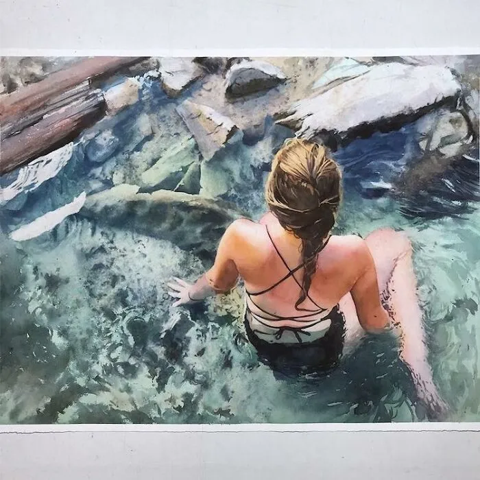 Brazilian Artist Paints Water Because He Thinks It's His Weakness, And It's Becoming His Strength (27 Pics)