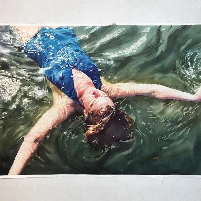 Brazilian Artist Paints Water Because He Thinks It's His Weakness, And It's Becoming His Strength (27 Pics)