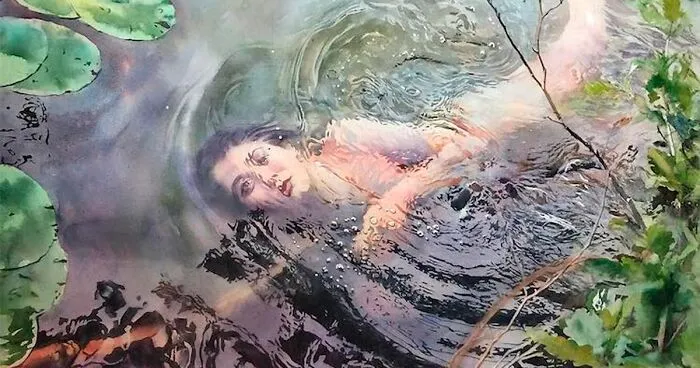 Brazilian Artist Paints Water Because He Thinks It's His Weakness, And It's Becoming His Strength (27 Pics)
