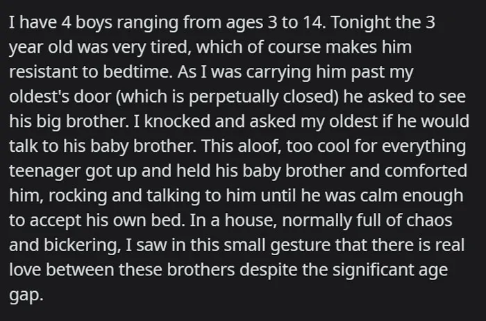 My Teenager Made Me So Proud Tonight With A Simple Gesture