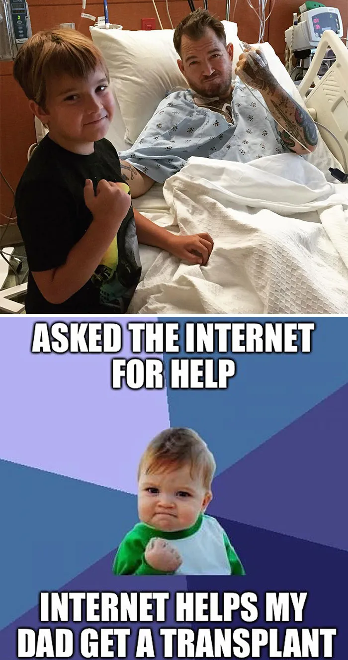 The Internet Helped "Success Kid" Raise Money For His Dad’s Kidney Transplant