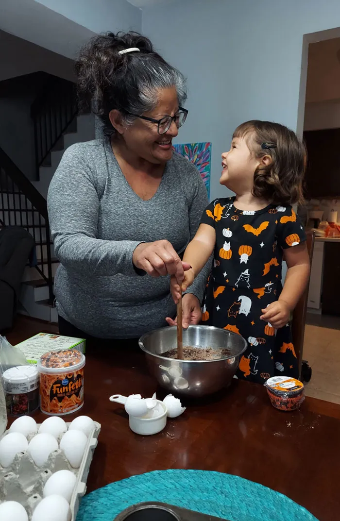 This Photo Of My Mom And My Daughter Sharing A Special Moment Making Cupcakes Together Melts My Heart. I Hope It Helps Bring A Smile To Your Face