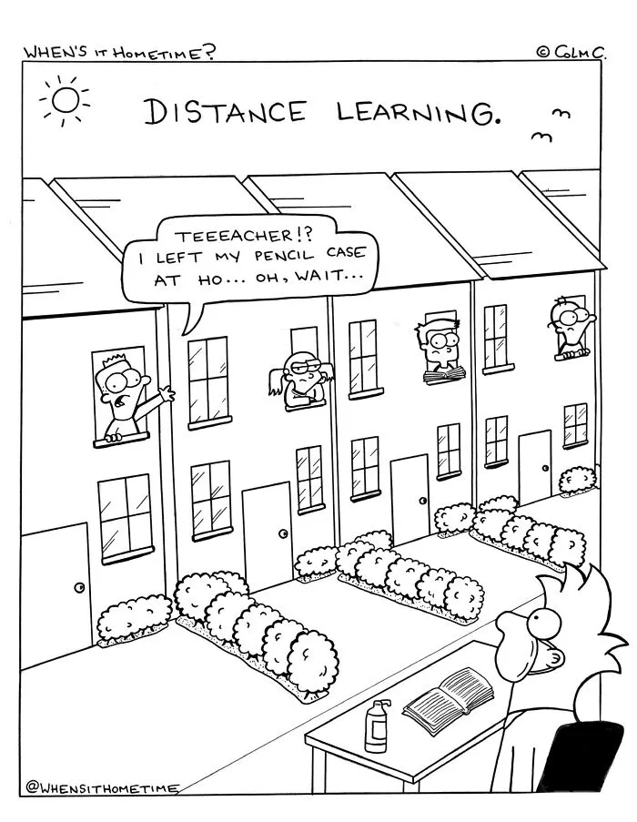 13 Funny Comics That Sum Up My Teaching Experience During This Pandemic
