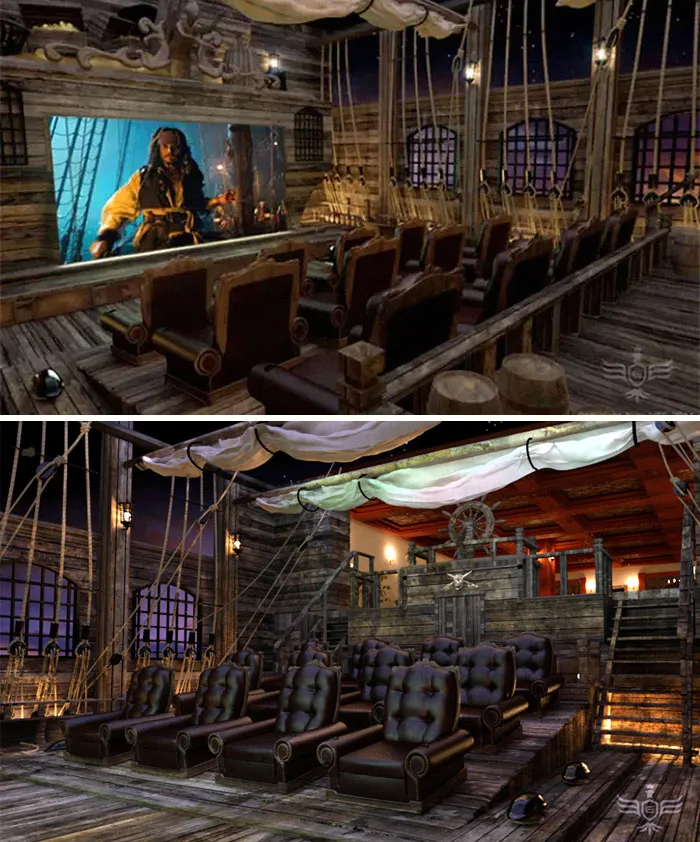 30 Times People Invested And Built Themselves A Totally Cool Home Movie Theater