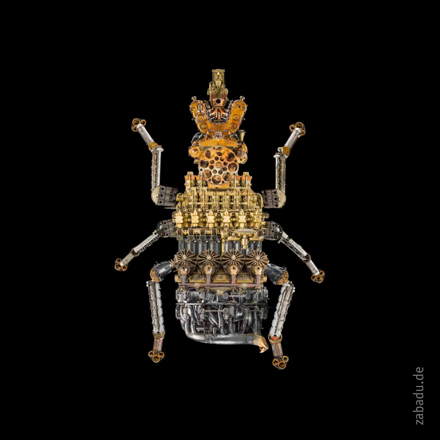 I Combine Aircraft Engines To Beautiful Creatures