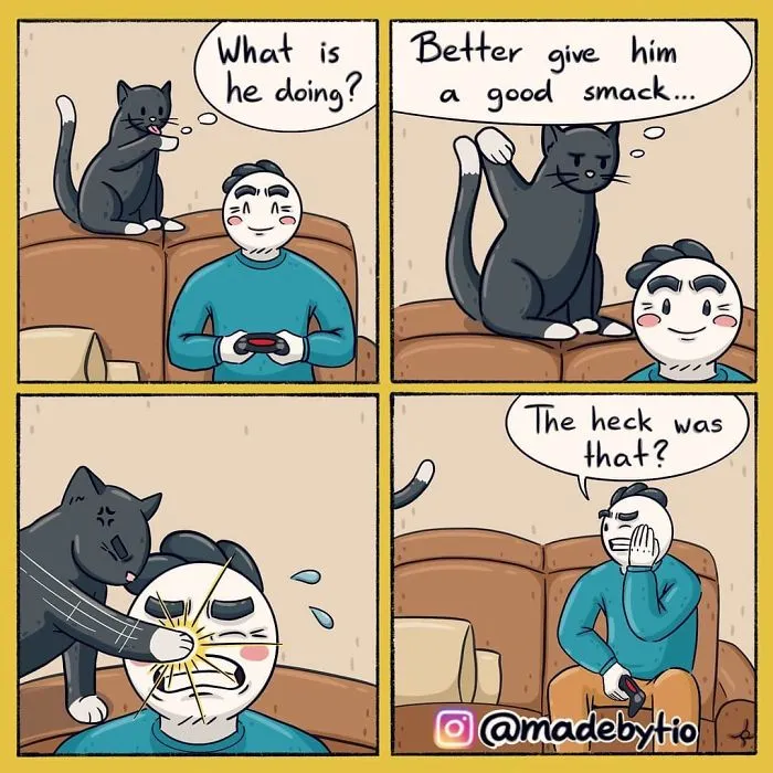 30 Comics About Funny Situations And Fails By MadeByTio
