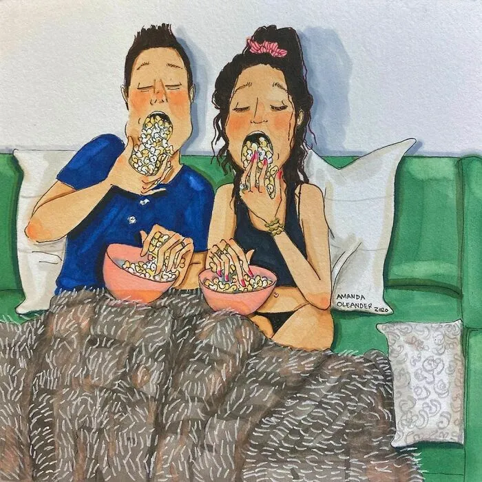 Artist Draws What Really Happens Behind Closed Doors In Every Relationship (30 New Pics)