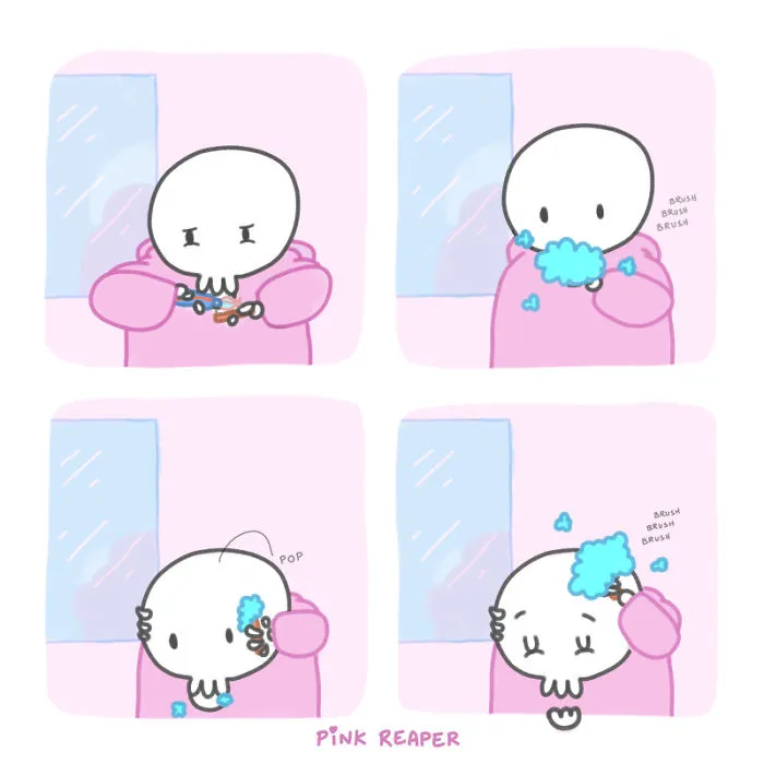 My Wholesome Comic About The Pink Grim Reaper Is Here To Get You Through The Rest Of 2020 (39 New Pics)