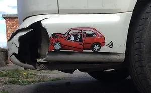This Artist Creates Graffiti That Interact With Their Surroundings (30 Pics)