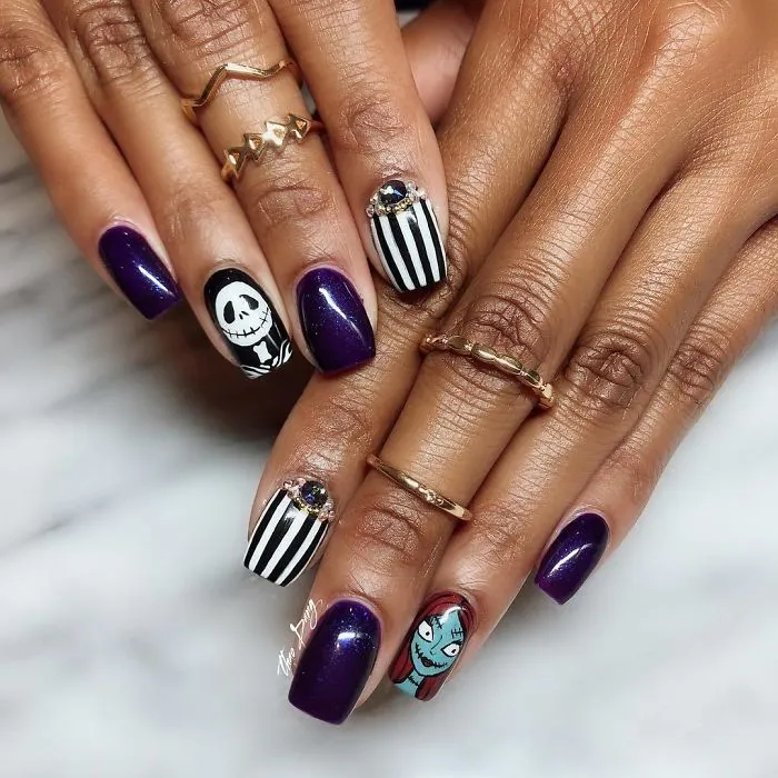 30 Times People 'Nailed' Halloween Nail Art