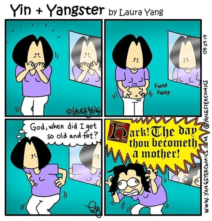 I Create Comics Showing What It's Like To Be A Mother (30 Pics)