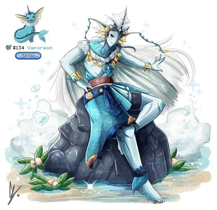 Shamio The Vaporeon