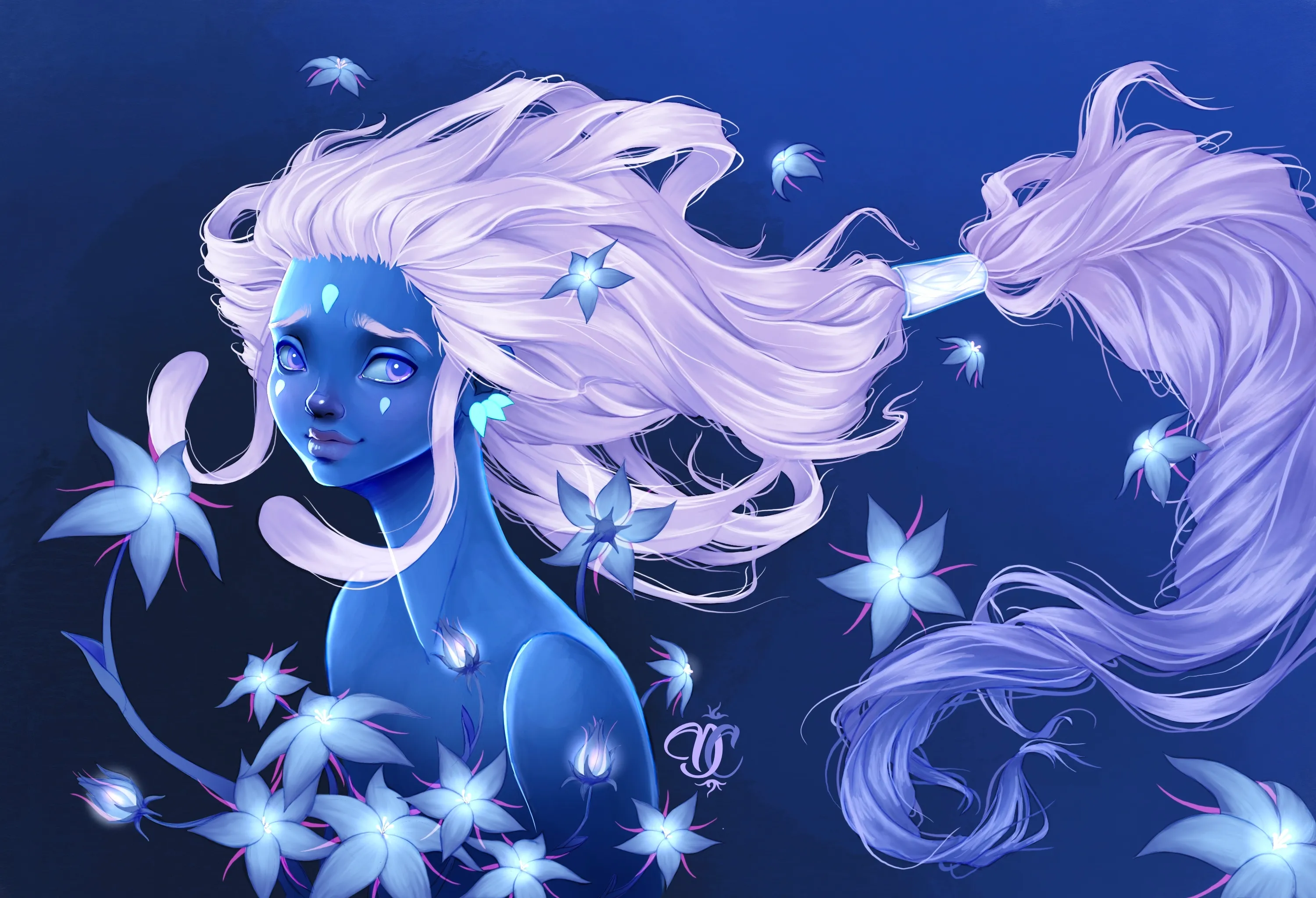 Digital Art By Delphine C.