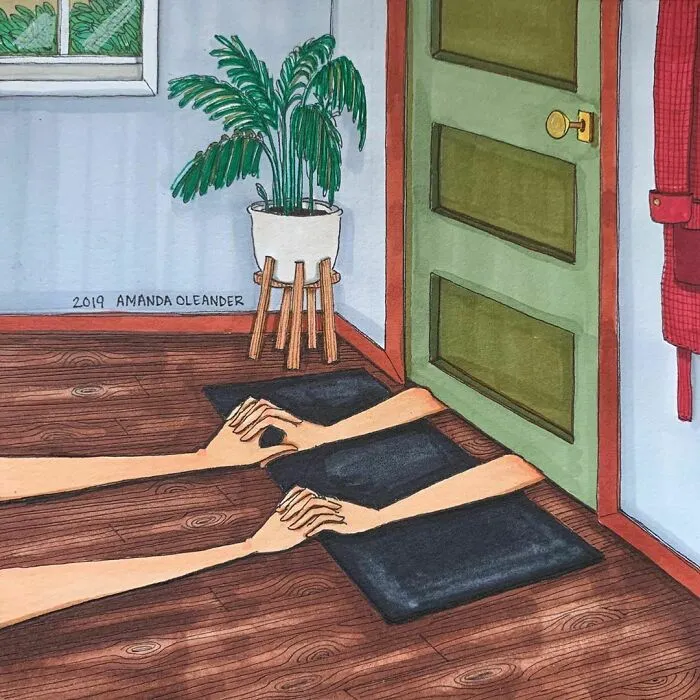 Esta artista dibuja lo que ocurre realmente en cada relación a puerta cerrada (30 nuevas imágenes)