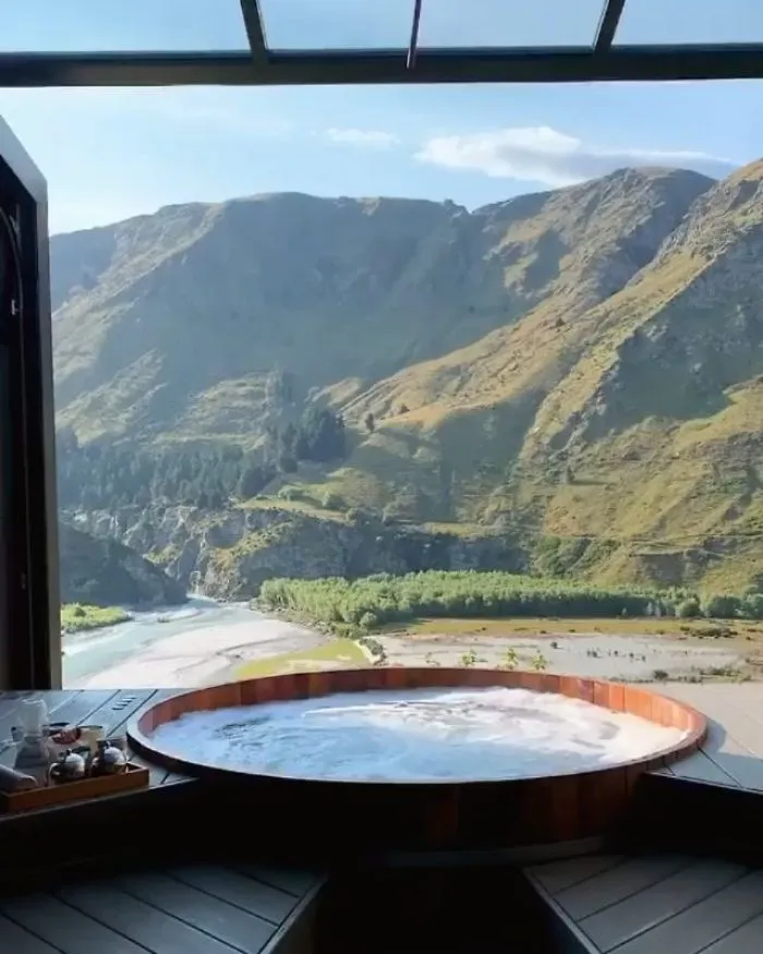 Piscina con vistas