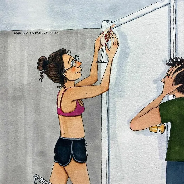 Esta artista dibuja lo que ocurre realmente en cada relación a puerta cerrada (30 nuevas imágenes)