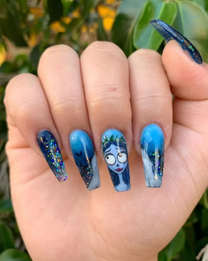 30 Times People 'Nailed' Halloween Nail Art