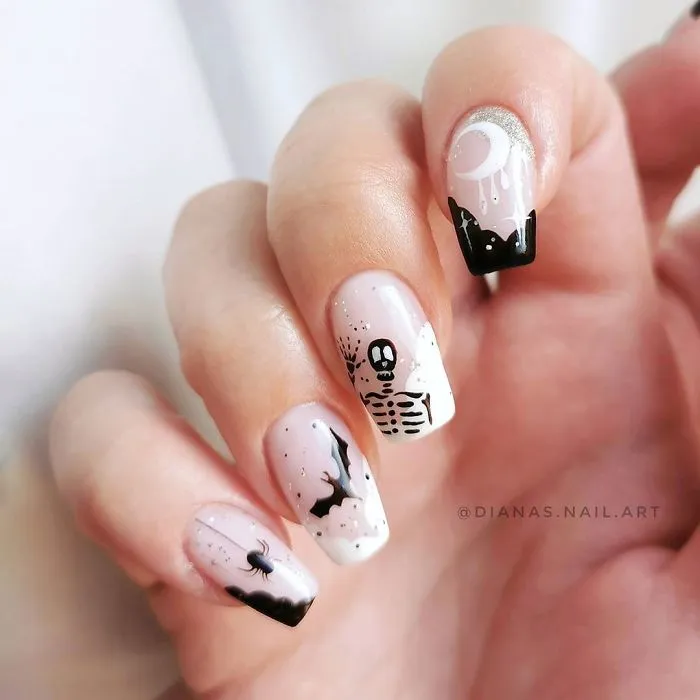 30 Times People 'Nailed' Halloween Nail Art