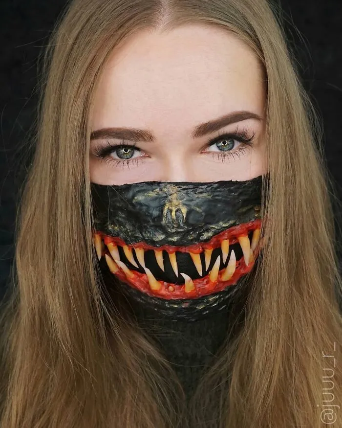 30 Genius Halloween Face Masks
