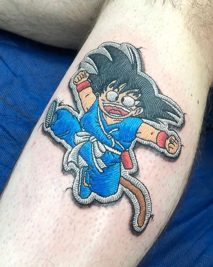 Artist Creates Tattoos That Look Like Sewn-On Patches And Here're 30 Of His Most Impressive Works