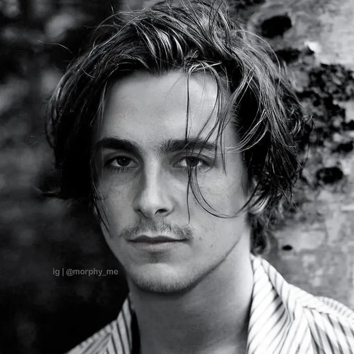Christian Bale + Timothée Chalamet