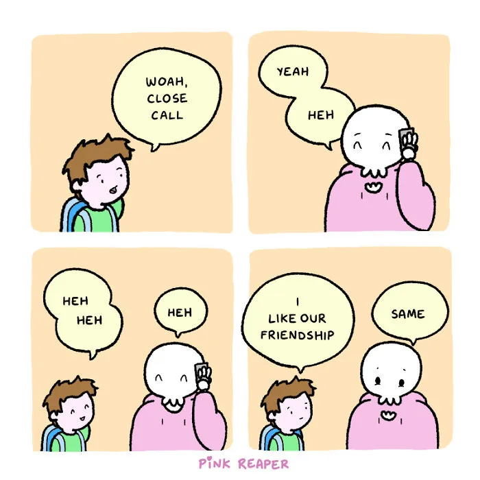 My Wholesome Comic About The Pink Grim Reaper Is Here To Get You Through The Rest Of 2020 (39 New Pics)