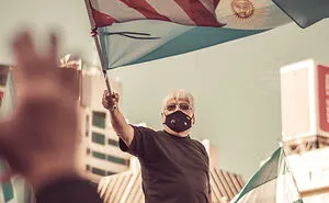 I Photographed  Argentina's March Against Government Decisions In 2020