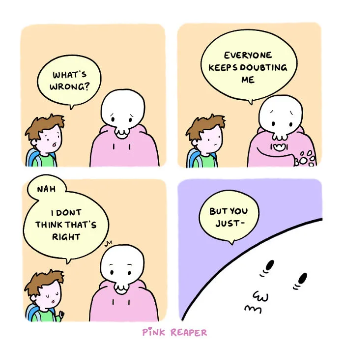 My Wholesome Comic About The Pink Grim Reaper Is Here To Get You Through The Rest Of 2020 (39 New Pics)