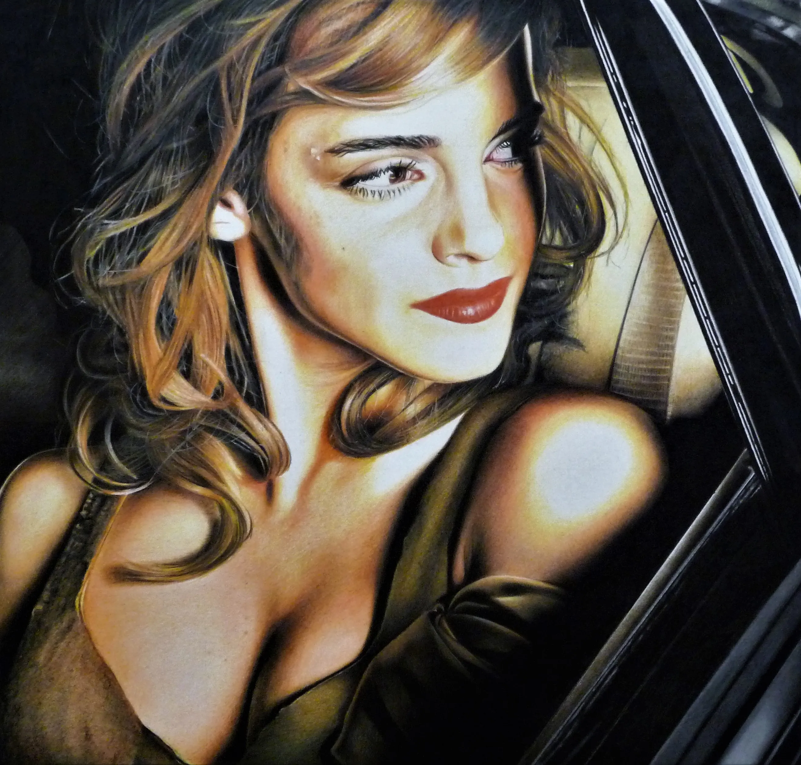 Emma Watson Speed Drawing By Sielukart