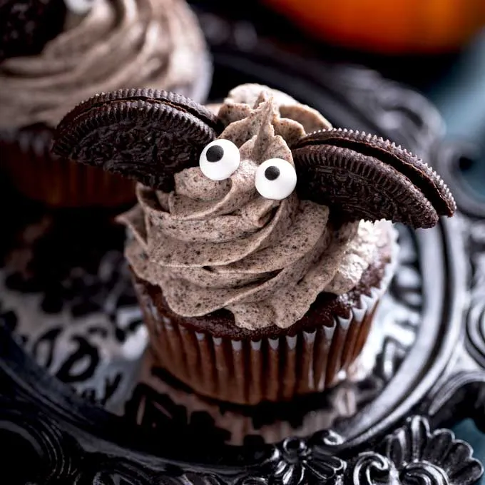Halloween Oreo Cupcakes