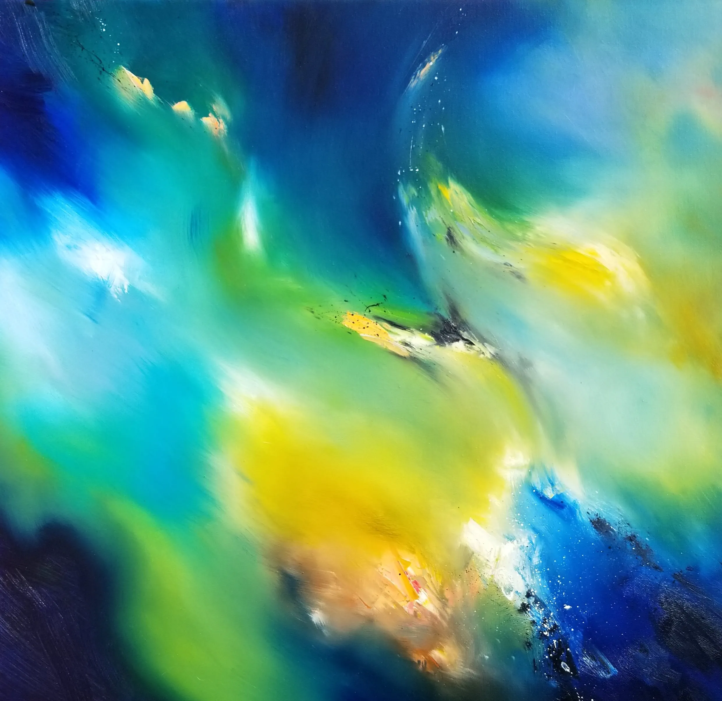 I Have Synesthesia, So I Paint Music