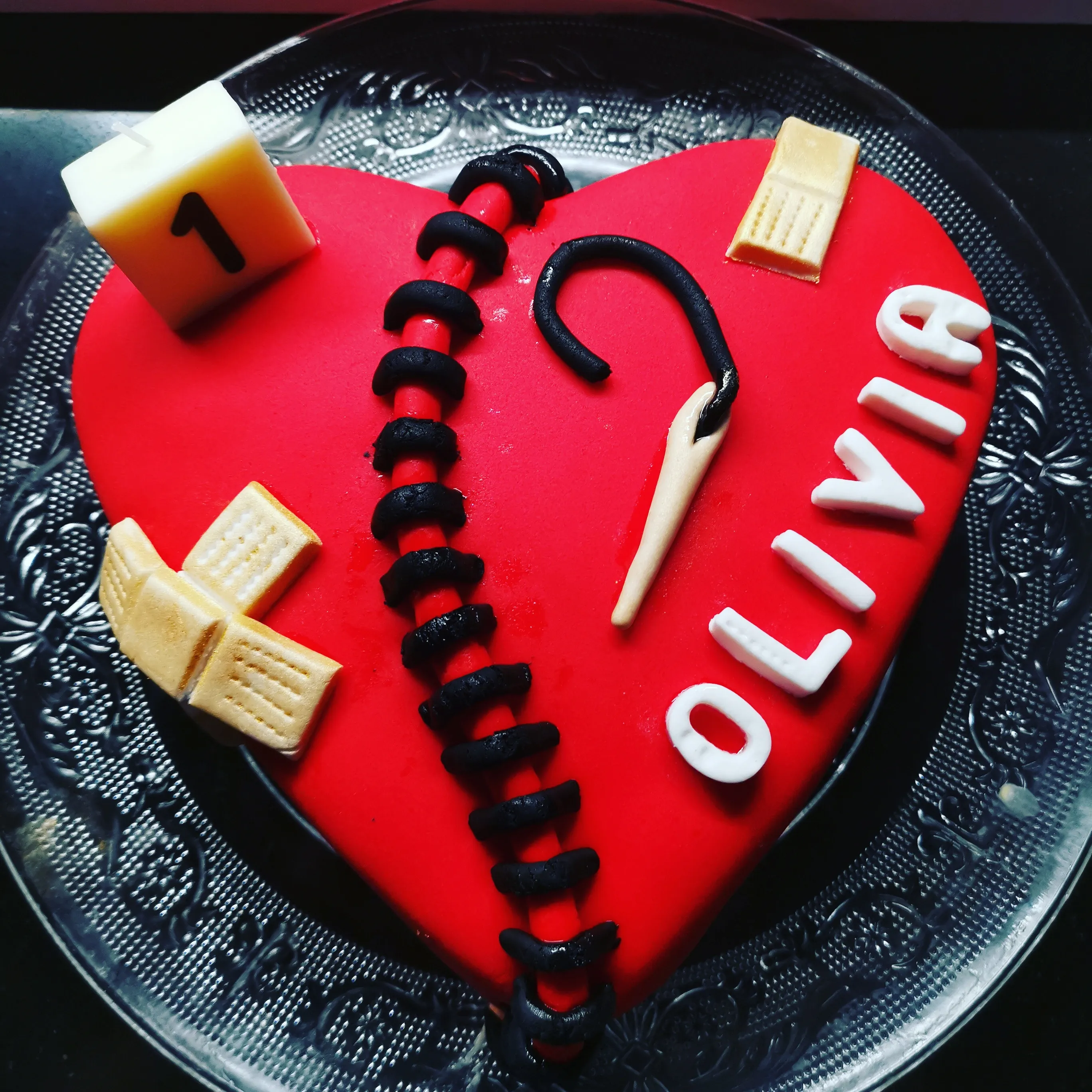 Heart Surgery Cake