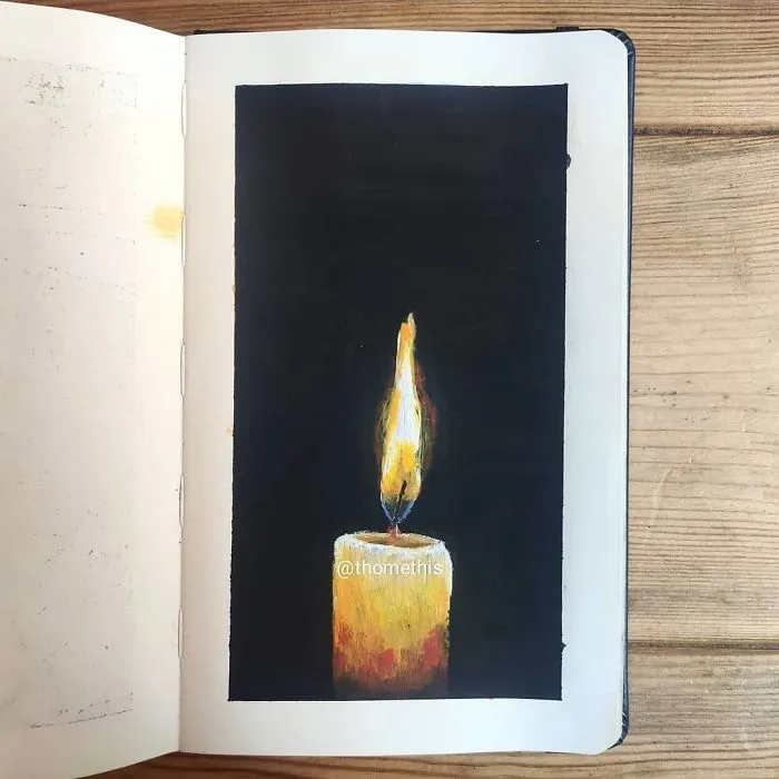 I've Challenged Myself To Draw A Gouache Painting A Day, Here's The Final Part (50 New Pics)