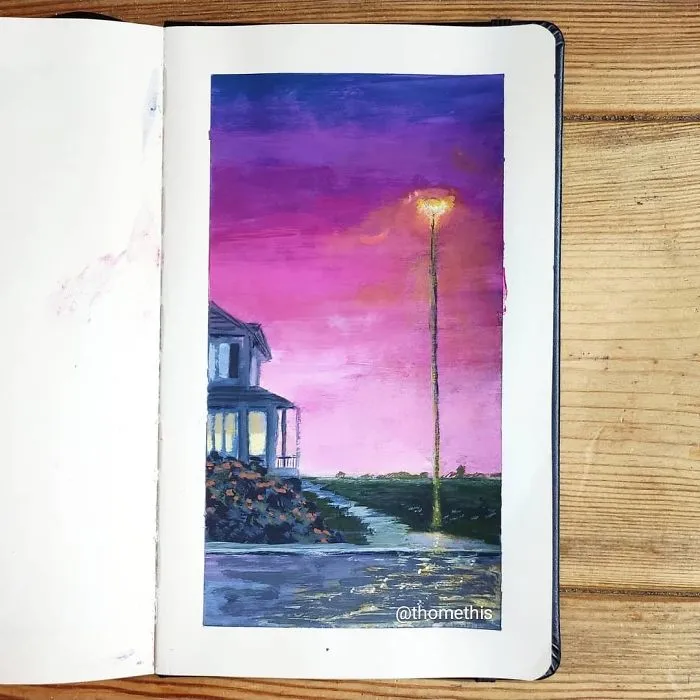I've Challenged Myself To Draw A Gouache Painting A Day, Here's The Final Part (50 New Pics)