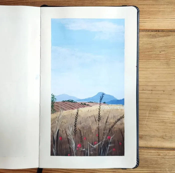 I've Challenged Myself To Draw A Gouache Painting A Day, Here's The Final Part (50 New Pics)