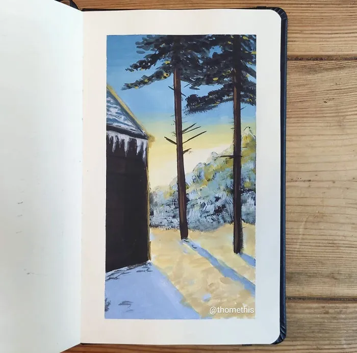 I've Challenged Myself To Draw A Gouache Painting A Day, Here's The Final Part (50 New Pics)