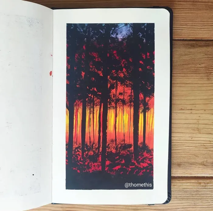I've Challenged Myself To Draw A Gouache Painting A Day, Here's The Final Part (50 New Pics)