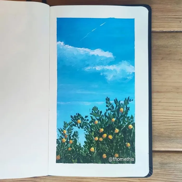 I've Challenged Myself To Draw A Gouache Painting A Day, Here's The Final Part (50 New Pics)
