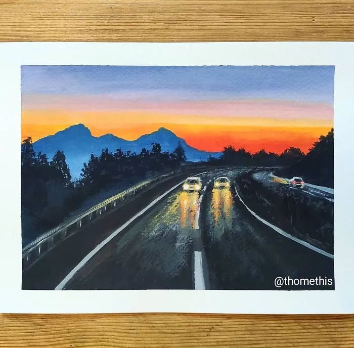 I've Challenged Myself To Draw A Gouache Painting A Day, Here's The Final Part (50 New Pics)