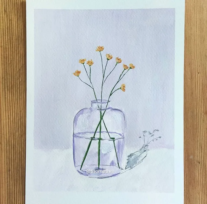 I've Challenged Myself To Draw A Gouache Painting A Day, Here's The Final Part (50 New Pics)