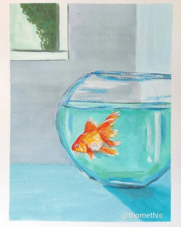 I've Challenged Myself To Draw A Gouache Painting A Day, Here's The Final Part (50 New Pics)