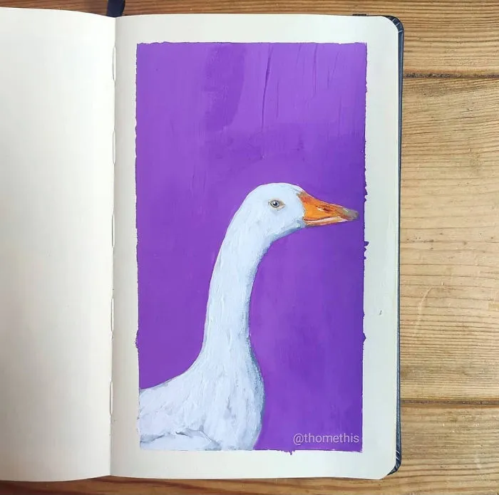 I've Challenged Myself To Draw A Gouache Painting A Day, Here's The Final Part (50 New Pics)
