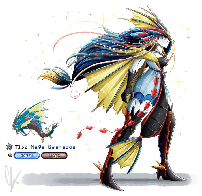 Gyaralina The Mega Gyarados